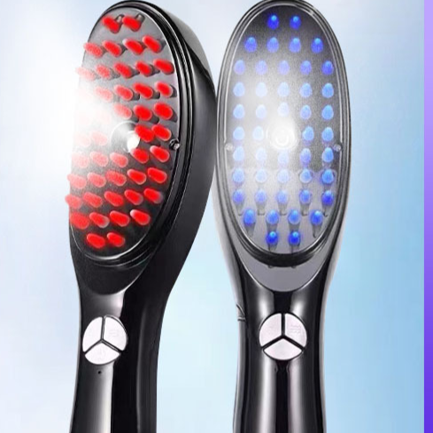 Electric Scalp Massager with Red Light Therapy