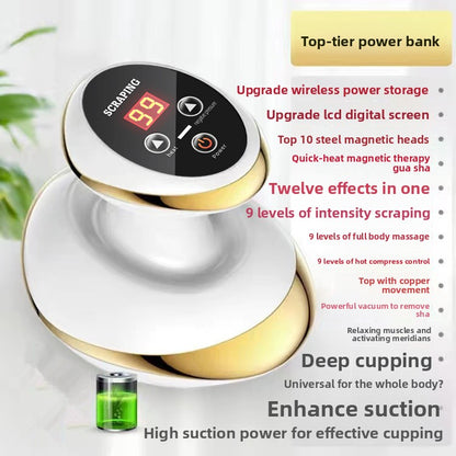 Electric Scraping Cupping Massage Therapy Instrument