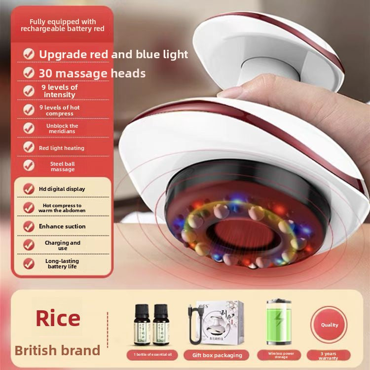 Electric Scraping Cupping Massage Therapy Instrument