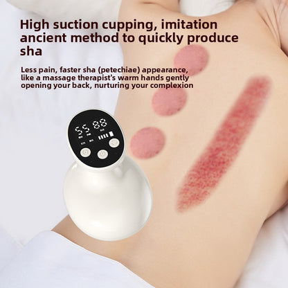 Electric Scraping Cupping Massager with Heating