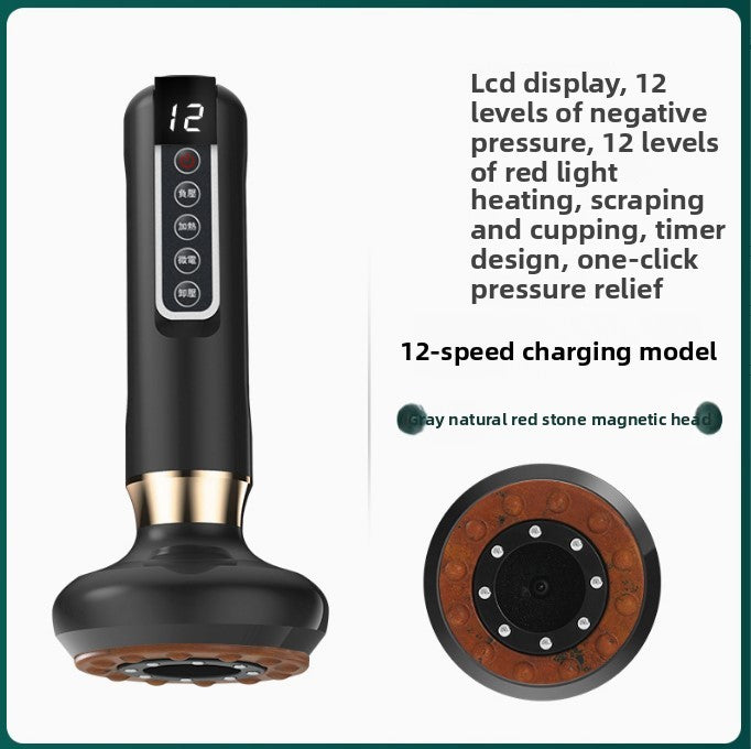 Electric Scraping Massage Cupping Device