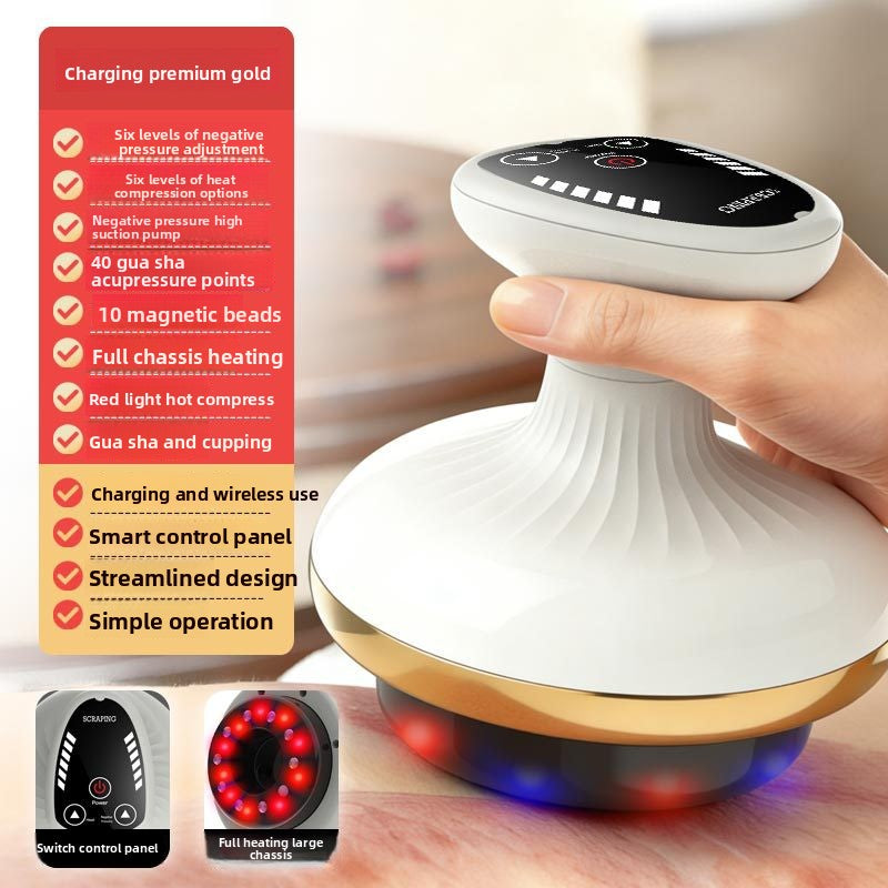 Electric scraping therapy board