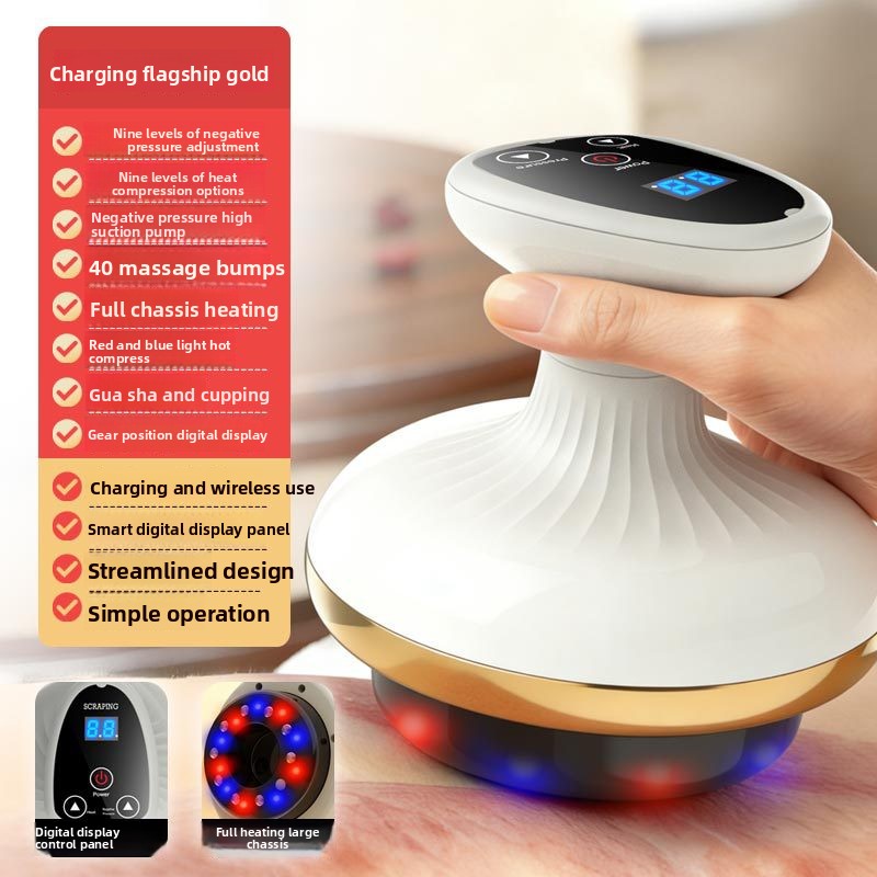Electric scraping therapy board