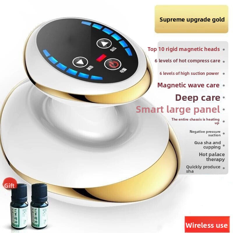Electric scraping therapy board