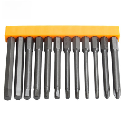 Electric Screwdriver Bit Set with Multiple Head Types