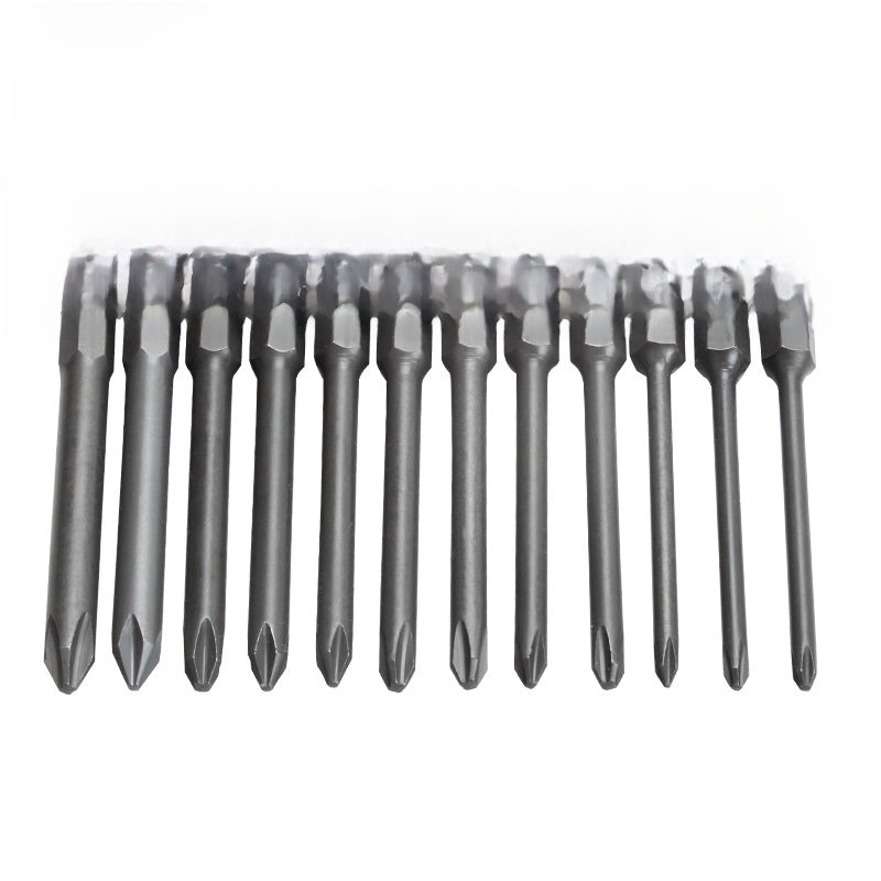 Electric Screwdriver Bit Set with Multiple Head Types