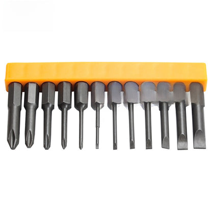 Electric Screwdriver Bit Set with Multiple Head Types