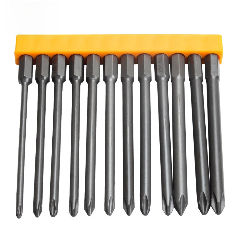 Electric Screwdriver Bit Set with Multiple Head Types