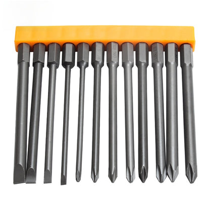 Electric Screwdriver Bit Set with Multiple Head Types