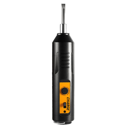 Electric screwdriver for household door lock installation