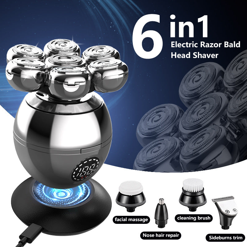 Electric Shaver with Floating Head