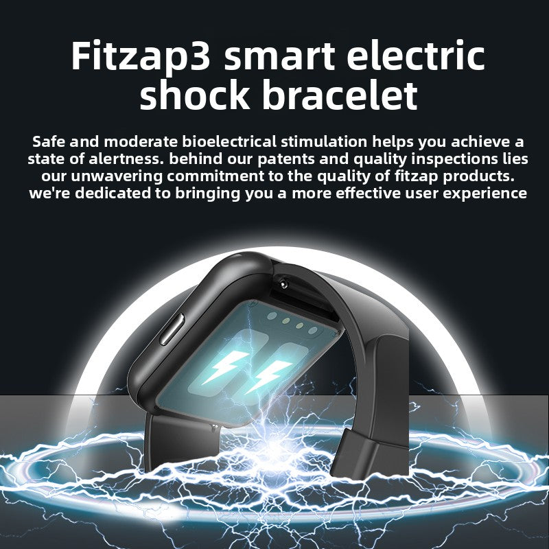 Electric Shock Alarm Watch with Silent Vibration