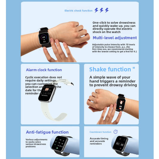 Electric shock watch