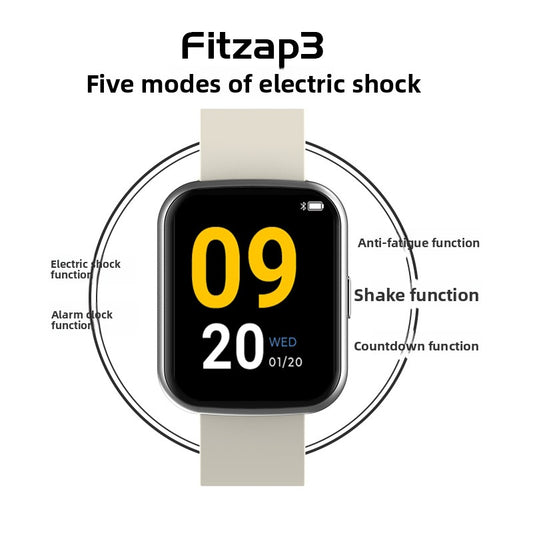 Electric shock watch