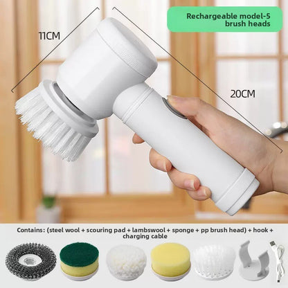 Electric shoe brush washer