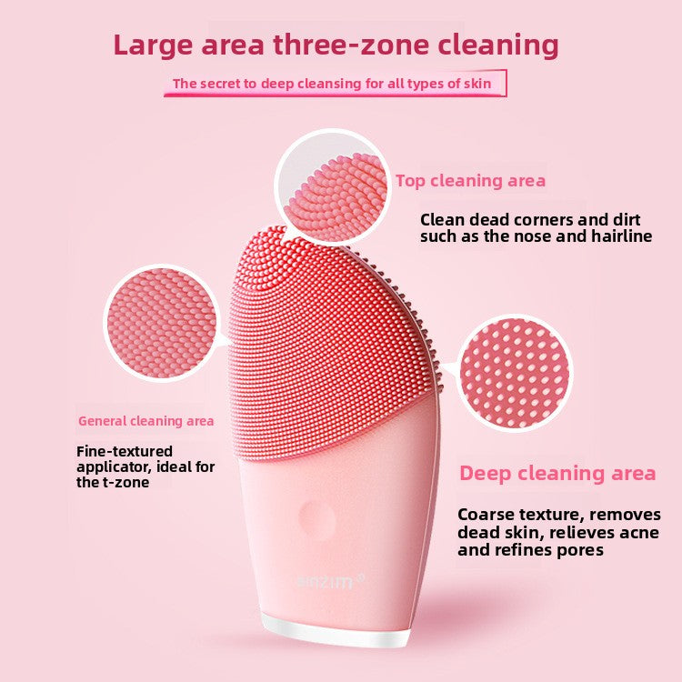 Electric Silicone Facial Cleanser