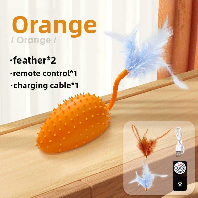 Electric Silicone Mouse Remote Control Cat Chasing Toy