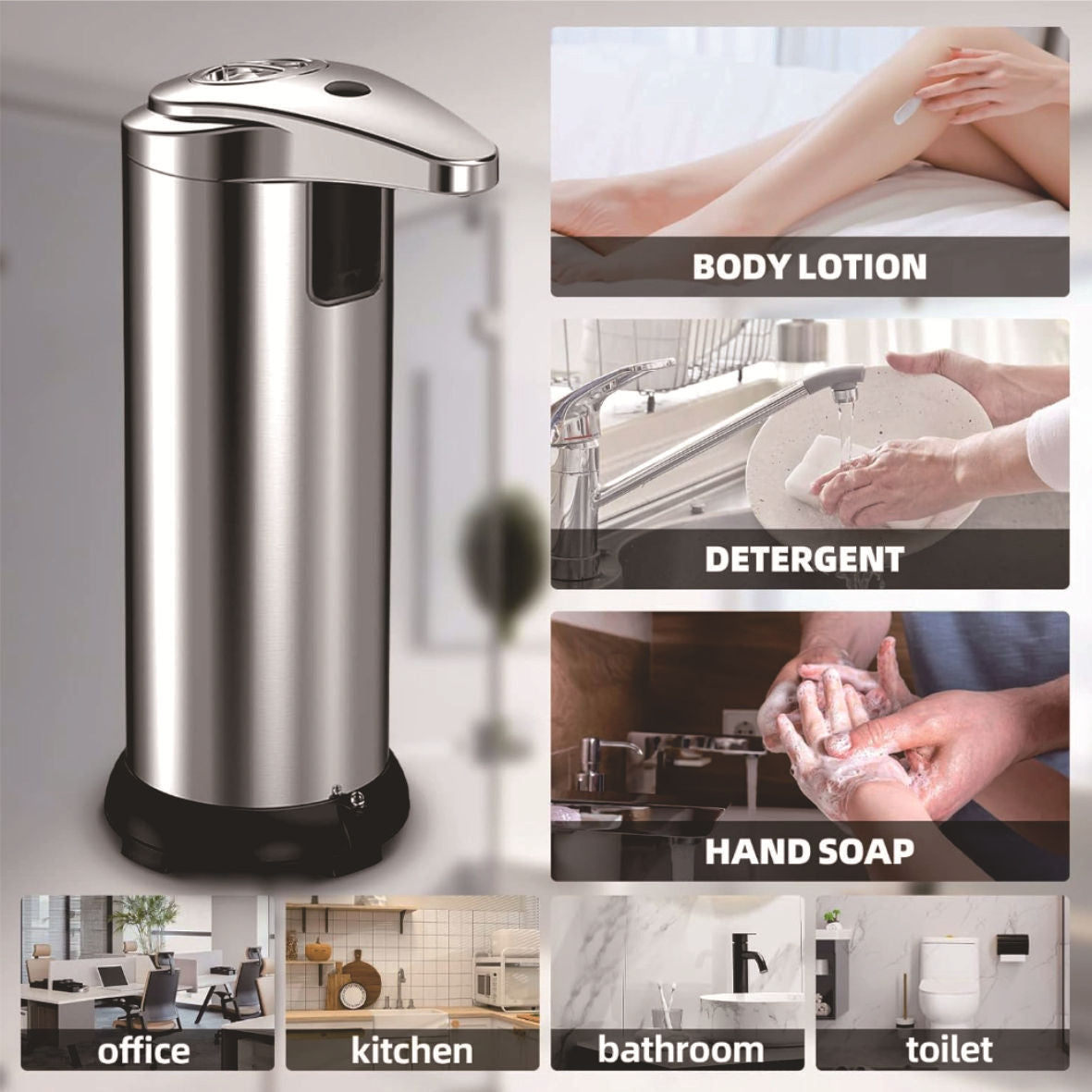 Electric soap dispenser