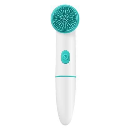 Electric Sonic Facial Cleansing Brush with Silicone Head