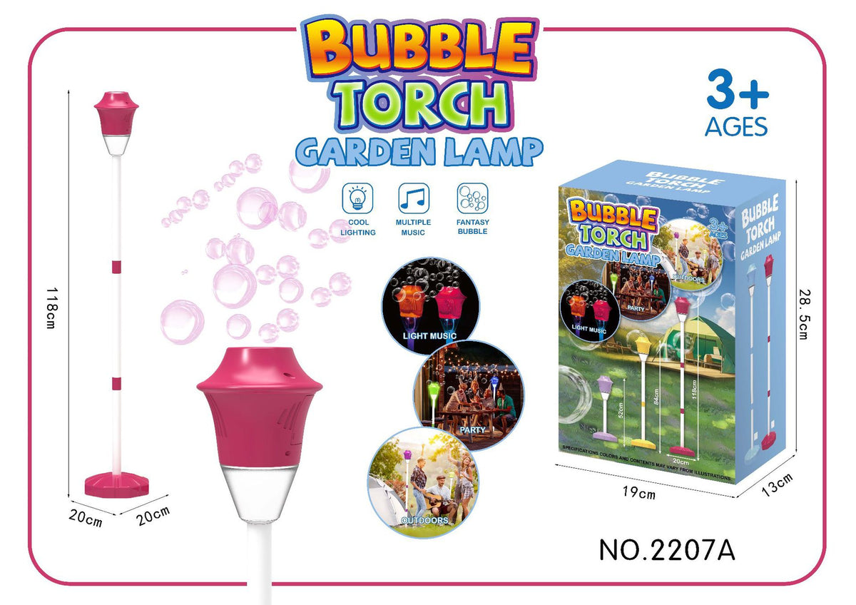 Electric Sound Light Bubble Machine
