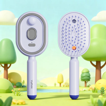 Electric Spray Airbag Massage Comb