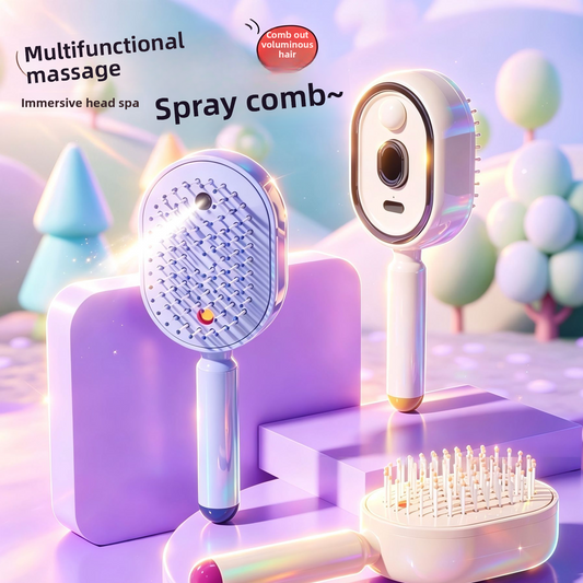 Electric Spray Airbag Massage Hair Comb