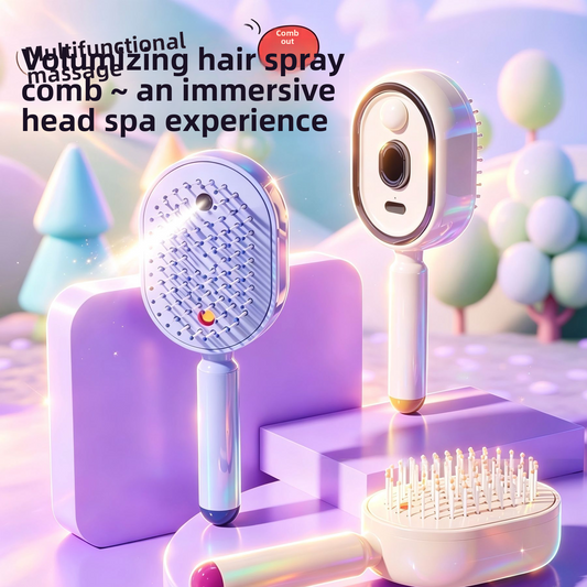 Electric Spray Airbag Massage Hair Comb