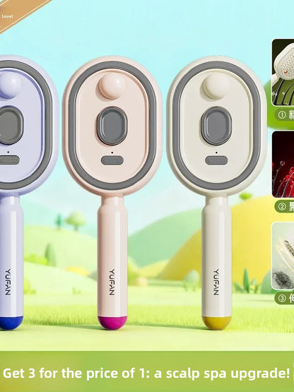 Electric Spray Massage Hair Comb with Aromatherapy