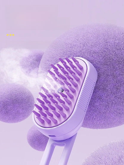 Electric Spray Massage Pet Grooming Brush