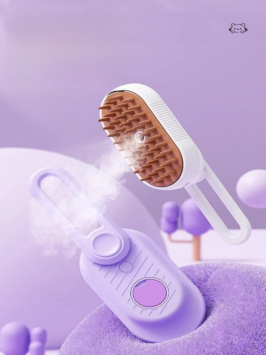 Electric Spray Massage Pet Grooming Brush