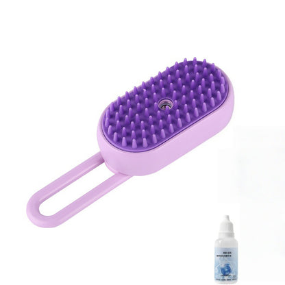 Electric Spray Pet Grooming Brush