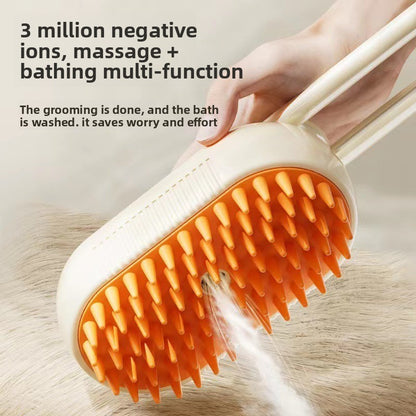 Electric Spray Pet Grooming Brush