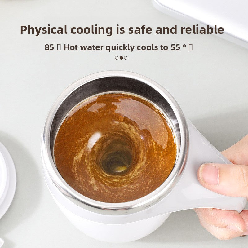 Electric stirring cup