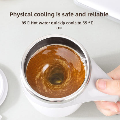 Electric stirring cup