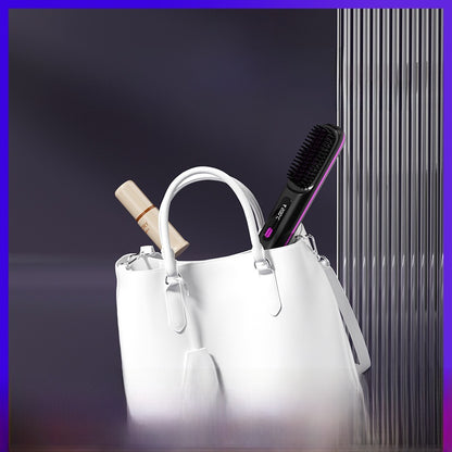 Electric straightening comb