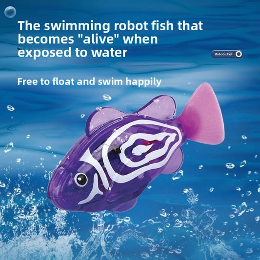 Electric Swimming Fish Toy with Music and Lights