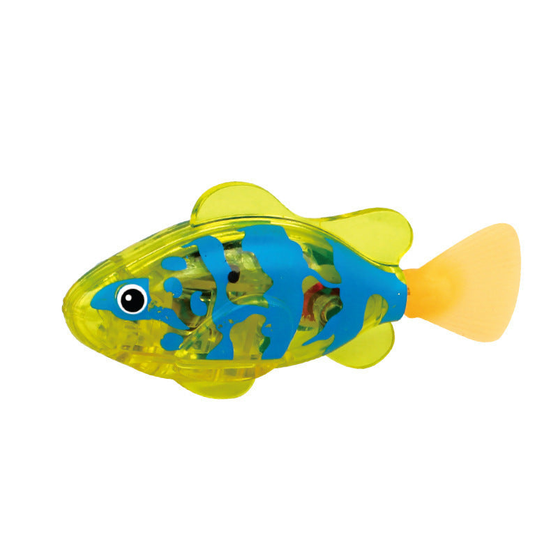 Electric Swimming Glow Sensor Fish Toy