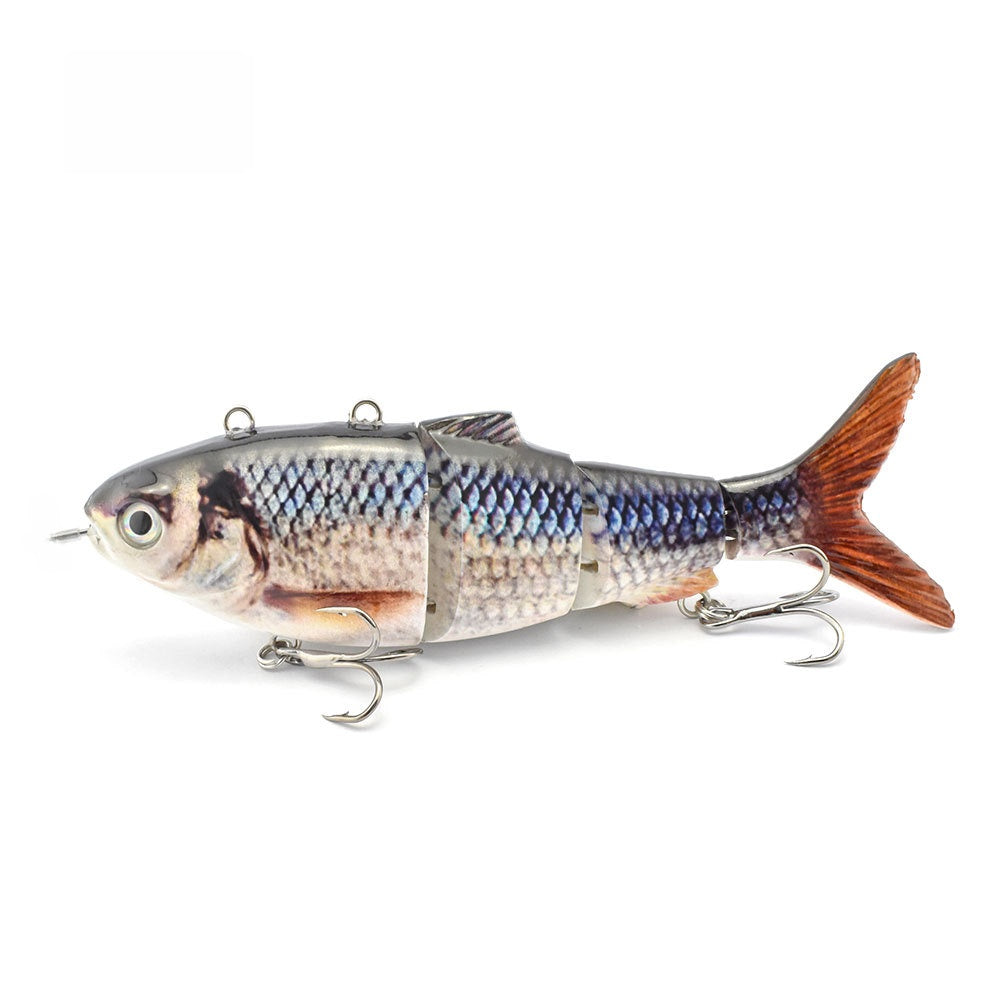 Electric Swimming Lure with Green Light and Rechargeable Battery