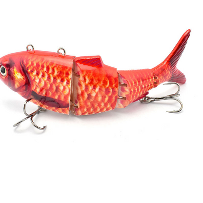 Electric Swimming Lure with Green Light and Rechargeable Battery