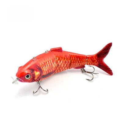 Electric Swimming Lure with Green Light and Rechargeable Battery