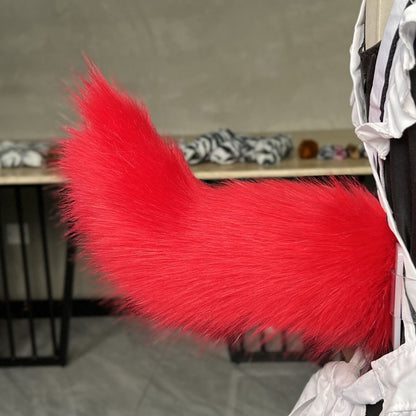 Electric Swinging Faux Fur Car Tail Decoration