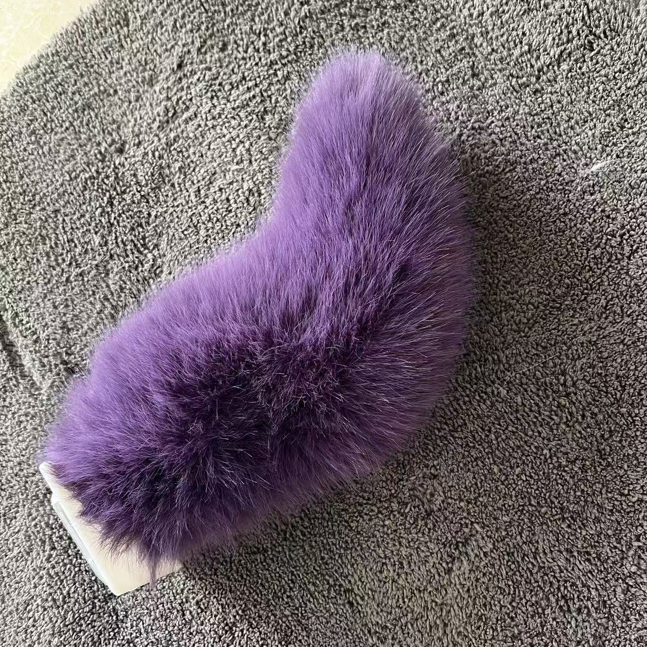 Electric Swinging Faux Fur Car Tail Decoration