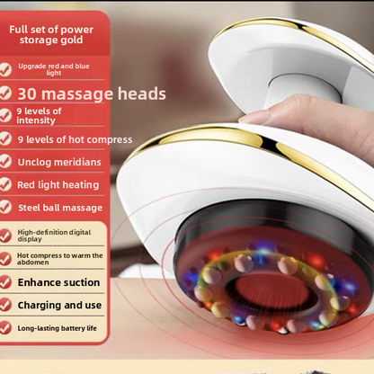 Electric Therapy Scraping and Cupping Device