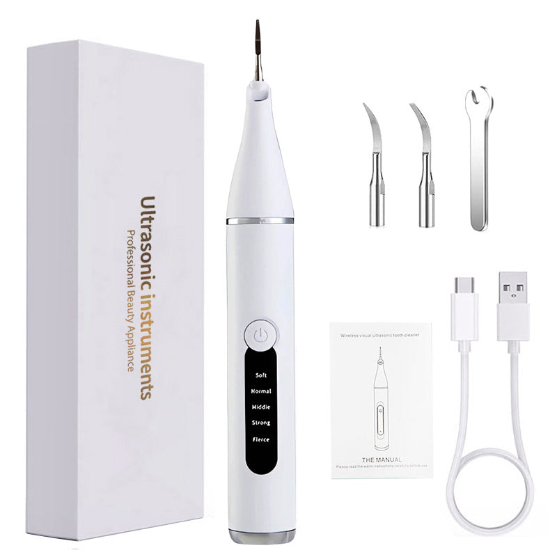 Electric tooth beauty instrument