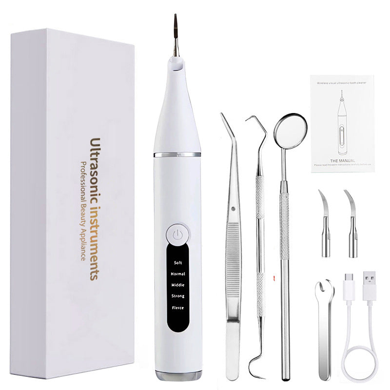 Electric tooth beauty instrument