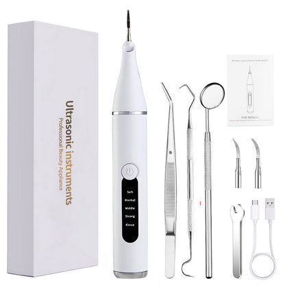 Electric tooth beauty instrument