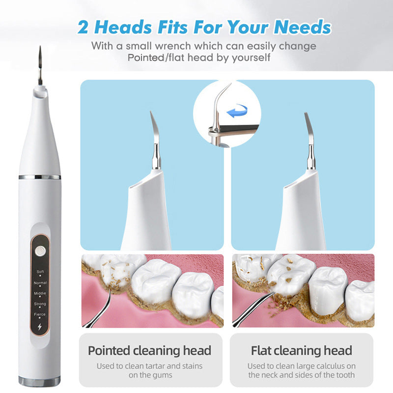 Electric tooth beauty instrument