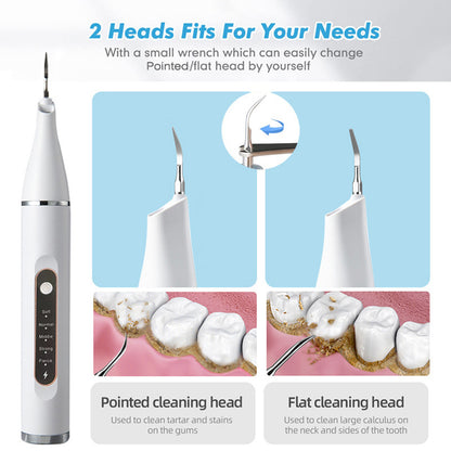 Electric tooth beauty instrument