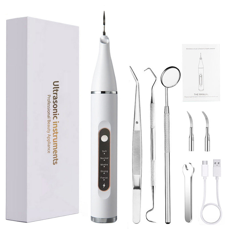Electric tooth beauty instrument