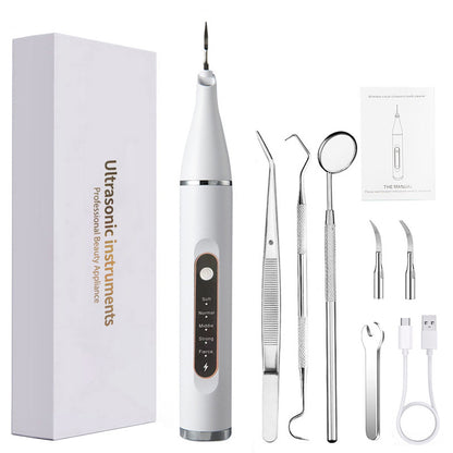 Electric tooth beauty instrument